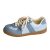 Genérico Deporte Planas Las Mujeres con Estilo Color Bloqueado Zapatos Casuales Memory Y Antideslizante Zapato De Deporte CóModo Apoyo Ligero del Cuero Zapato Caminata (Blue, 39)